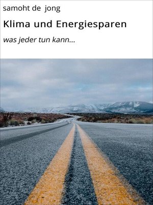 cover image of Klima und Energiesparen